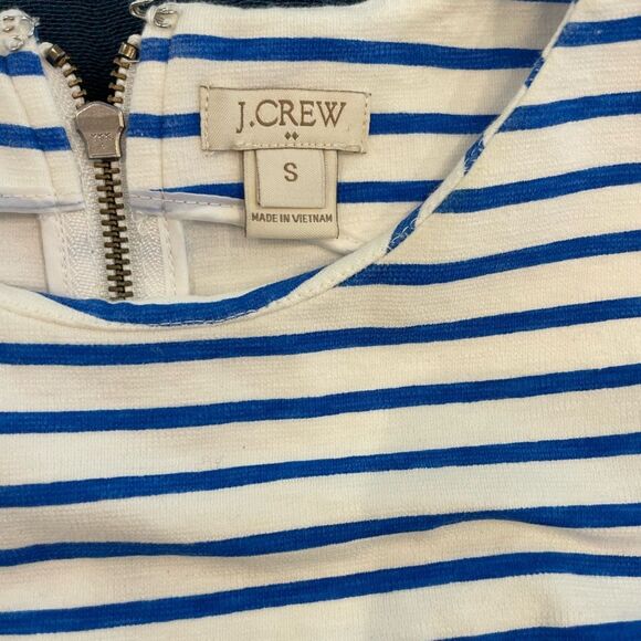 J. Crew Blue and White Striped Dress Sz. S - Picture 6 of 6